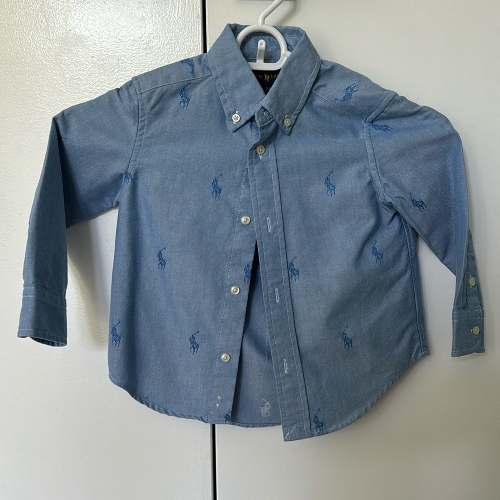 Polo Ralph Lauren Toddler Boys Oxford shirt 2t